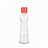 Bouteille à sauce en verre de haute qualité, distributeur d'huile et de vinaigre hermétique incurvé, récipient de rangement de cuisine multi-tailles