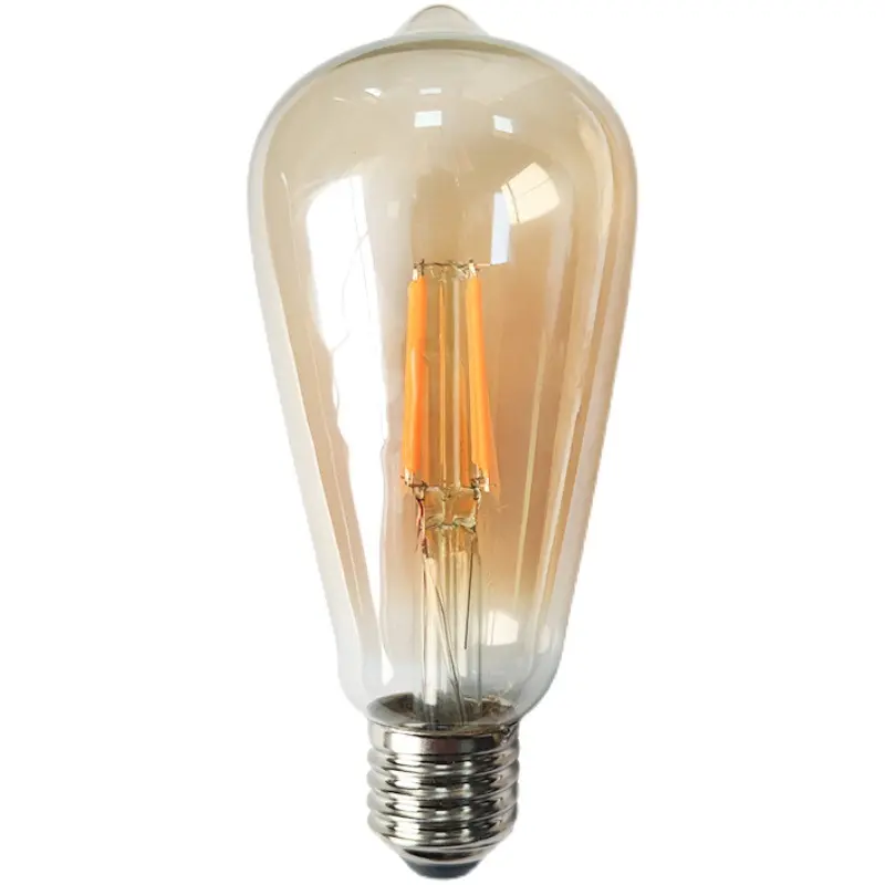 Amber / Clear Vintage Edison Led Lamp E27 Gloeilampen 4W 6W 8W AC110V 220V Led lamp Licht