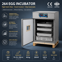 Incubateur d'œufs 264 places pour poulets, reptiles, oiseaux, émeus, autruches et canards - Fournisseur Alibaba Chine