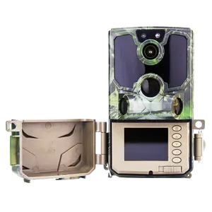Newest Trial Camera E206W Wireless Hunting Camera Build-in GPS 48MP Infrared Scouting Night Vision 4K Hunting Camera