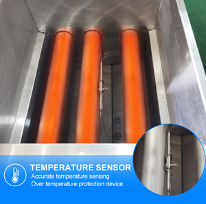 <span class=keywords><strong>Friteuse</strong></span> à <span class=keywords><strong>gaz</strong></span> commerciale haute performance, autonome, pour poulet et frites, avec brûleur puissant et pièces amovibles - Product Image 4
