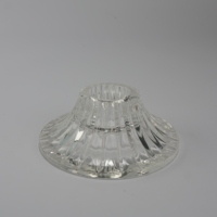 Abat-jour en verre fusionné transparent de style japonais côtier moderne, surface polie, écologique, léger, accepte le logo personnalisé