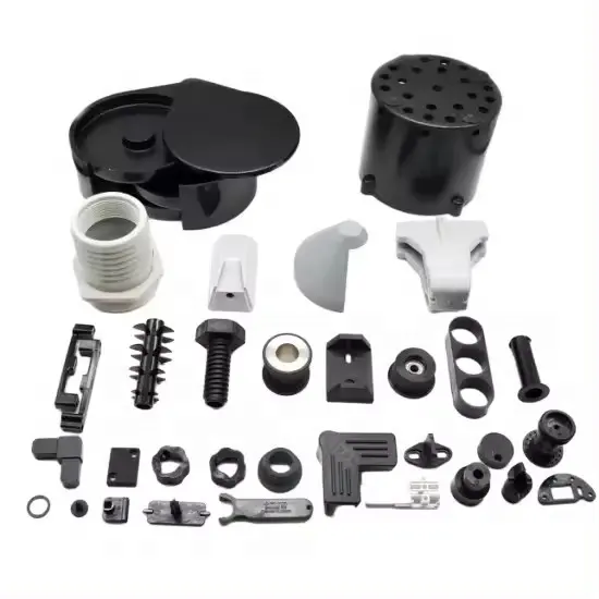 Oem Custom Precision Cnc Plastic Injection Molding Manufacturer Nylon Abs Rubber Injection Molded Service Plastic Parts