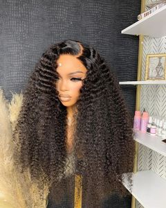 13x4 Transparent HD Lace Front Noir Femmes 40 Pouces Cheveux Humains Bruts Américain 13x6 HD Lace Frontal Afro Deep Wave Long Straight - Product Image 3