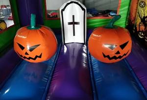 Castillo inflable combinado de Halloween para alquiler comercial en fiestas - Product Image 4