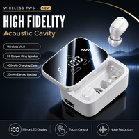 Earphone Gaming TWS M149 Baru Dengan Kotak Display Baterai LED, Peredam Kebisingan Panggilan ENC, dan Ketahanan Air IPX5 untuk Gaming dan Olahraga