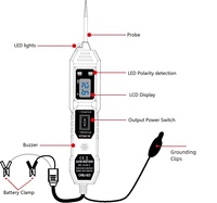 Heavy Duty Automotive 6V to 24V DC Voltage Tester Pen Electrical Circuit Tester Digital Automotive Circuit Tester