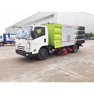 Camión barredor de calles de alta presión y vacío JMC de 4000L, camión de succión para limpieza de calles urbanas y pistas de aeropuertos - Product Image 2