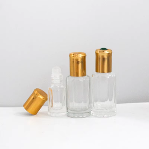 3ml 6ml 9ml 12ml Thick Bottom Glass Essence Cosmetic Packaging Flat Shoulder Glass Roller <b>Bottle</b> Essential <b>Oil</b> <b>Bottle</b> - Product Image 3