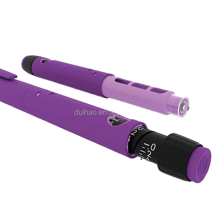 Portable Advanced Reusable Set Adjustable Dosage Portable Disposable Injector Pen Beauty Personal Care Many Home Use Plastic