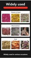 Secadora de Frutas y Verduras Australiana de 200 kg, 64 Bandejas, Modelo con Carro, Máquina para Secar Carne y Mariscos