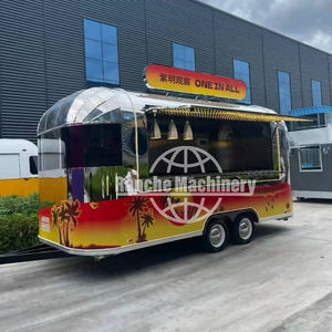 Remolque de Comida Rápida Móvil con Equipamiento de Cocina de Acero Inoxidable para Restaurante, Heladería, Cafetería, Bar, Catering y Snacks 2 - Product Image 1