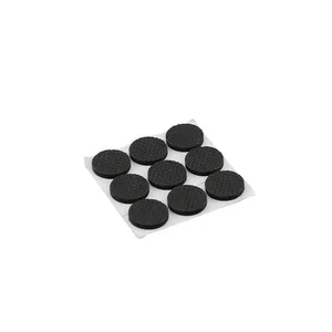 แผ่นรองขาเก้าอี้ทรงกลมแบบติดเอง ป้องกันพื้น ทำจากผ้าสักหลาดและอีวีเอ ผลิตในจีน - Product Image 5