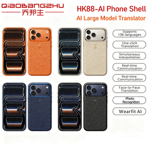 Funda de teléfono de traducción AI para iPhone 15/16/17 Pro más de idiomas Reconocimiento de voz Asistente de conferencia inteligente para - Product Image 2