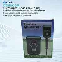 Répulsif solaire de chat de dispositif répulsif ultrasonique extérieur de chien pour le répulsif ultrasonique de jardin