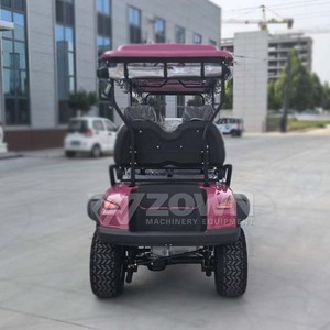 Carrito de Golf Eléctrico de Baja Velocidad, 6 Plazas, Buggy Turístico, Color Personalizado para Resort, Aeropuerto, Campus - Product Image 5