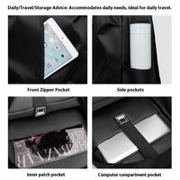 Mochila para Portátil al por Mayor, Juego de 3 Piezas, con Puerto de Carga USB, Impermeable, de Gran Capacidad, para Viajes y Escuela