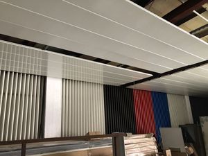 Gỗ A-như dải kim Loại hệ thống Trần - Product Image 2