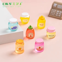 Weij Simulation Exquis Alimentaire Jouet Confiture Mignon Granule DIY Colle Téléphone Cas Décoration Bureau Voiture Petits Ornements