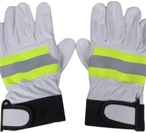 Gants de sauvetage incendie (QXSF-BS) - Gants de protection ignifuges et résistants aux coupures pour les opérations de lutte contre l'incendie et les interventions de secours d'urgence - Product Image 6