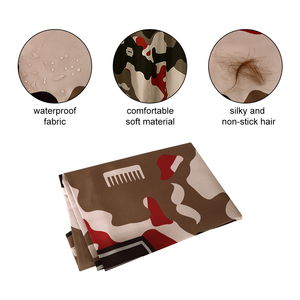 Mantella da <span class=keywords><strong>Barbiere</strong></span> con Chiusura a Scatto, Mantella Regolabile per Parrucchieri, 50 X 60 Pollici - Product Image 3