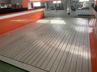 Jinan Powertech 4 axes 5 axes 3D 4D styromousse fraisage sculpture sur bois routeur CNC Machine 3141