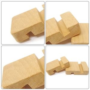 Soporte de Madera para Teléfono Móvil, Portátil, de Escritorio, de Haya, Venta Caliente 2025 - Product Image 5