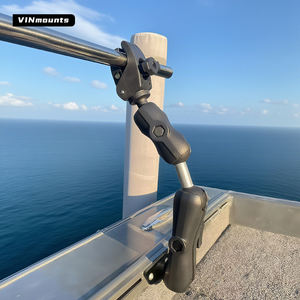 VINmounts 1.5 pouces rotule double trou base carrée 38.1mm, pour tableaux de bord de voitures, kayaks et bateaux VIN-C-044-2 - Product Image 6