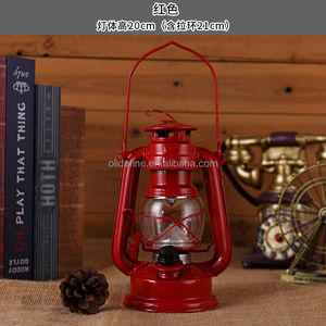Lanterne de camping rétro portable, lampe de tente d'urgence LED, lampe à piles sèches à intensité variable, ornements en fer, lumière de camping - Product Image 6