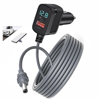 3M 10ft TR69 12V-24V USB3.0 Anschluss Spannungsanzeige Kabel Zigarettenanzünder zu DC-Stromkabel für Starlink Mini Autoladekabel