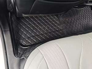 Autobo ----- Alfombrillas de Cuero de Carbono, Juego Completo de Alfombrillas de Diamante para <span class=keywords><strong>Toyota</strong></span> <span class=keywords><strong>Prius</strong></span> Versa Qashqai A1 GT 86 - Product Image 6