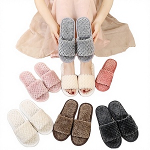 Branded Casual Thick EVA Sole PVC Upper Crystal Decorated Anti-<b>Slip</b> Quick Dry Open Toe Shower <b>Slide</b> Indoor Outdoor All Seasons - Product Image 3