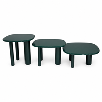 Table basse moderne en MDF, personnalisable, fabriquée en Chine
