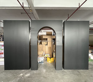 SMOOTH Black Acrylic Backdrop <b>Welcome</b> <b>Sign</b> <b>Wedding</b> Props Elegant Events Decoration for - Product Image 5