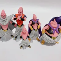 Ensemble de 8 figurines Majin Buu Dragon Anime, modèle miniature, jouet en PVC, style dessin animé unisexe