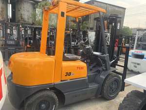 Mini chariot élévateur diesel TCM d'occasion bon marché FD30/FD50/FD70 3 tonnes japonais de haute qualité en vente Shanghai - Product Image 4