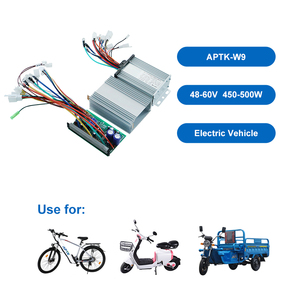 Nuevo controlador de Motor <span class=keywords><strong>BLDC</strong></span> de 48V y 60V actualizado, controlador de onda sinusoidal de 450W, controlador de motocicleta eléctrica de 500W - Product Image 1