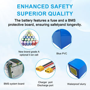 36v <span class=keywords><strong>48v</strong></span> 60 बनाम 72 और 20 ए 30 ए 40 50 टा 60 लाख लीटर लिथियम आयन इलेक्ट्रिक साइकिल बैटरी पैक 18650 ली-आयन इलेक्ट्रिक बाइक - Product Image 4