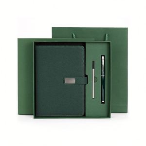 Custom Office Notebook Pen Set Corporate Business <b>Gifts</b> for Father's Day Promotional Conference Items - Product Image 1