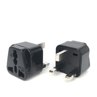 Adaptateur de voyage britannique pour prise de type G, fonctionne avec les prises électriques au Royaume-Uni, à Hong Kong, en Irlande, en Grande-Bretagne, en Écosse
