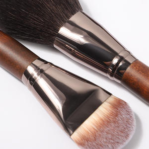 26 Uds cosméticos para el cabello natural viaje a granel etiqueta privada personalizada Premium viaje lujo alta calidad juego de brochas de maquillaje profesional - Product Image 2