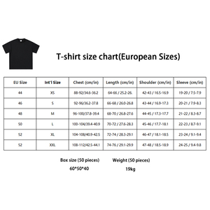 T-shirt da uomo magliette con logo personalizzato stampato con logo Vintage 200 250 Gsm cotone 100% oversize alta qualità - Product Image 2