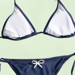 <span class=keywords><strong>Maillot</strong></span> <span class=keywords><strong>de</strong></span> <span class=keywords><strong>bain</strong></span> deux pièces uni pour femme, style bandage, avec soutien-gorge triangle et bas <span class=keywords><strong>taille</strong></span> basse, maillots <span class=keywords><strong>de</strong></span> <span class=keywords><strong>bain</strong></span> <span class=keywords><strong>grande</strong></span> <span class=keywords><strong>taille</strong></span> pour femme - Product Image 3