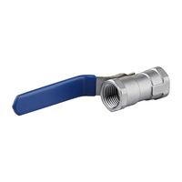 Vanne à boisseau sphérique industrielle pleine portée, raccord fileté femelle BSP NPT 1000WOG, fourniture d'usine OEM ODM, vanne pour conduites d'eau, d'huile et de gaz
