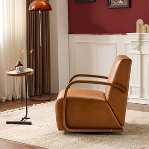 Fauteuil d'appoint moderne en velours sans accoudoirs / Fauteuil de loisirs pour salon, bureau à domicile, chambre à coucher, rembourré, imperméable et écologique - Product Image 6