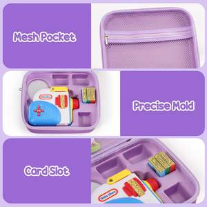 Étui rigide pour Little Tikes Story Dream Machine Starter Set, boîte de voyage, conteneur pour livres de personnages Littles avec bandoulière - Product Image 4