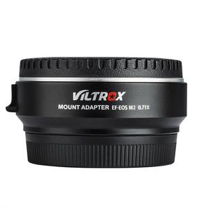 Adaptador de Lente Viltrox EF-EOS M2 AF con Enfoque Automático EXIF 0.71X Reductor de Velocidad Turbo para Lentes <span class=keywords><strong>Canon</strong></span> EF a Cámaras EOS M5 M6 <span class=keywords><strong>M50</strong></span> - Product Image 5