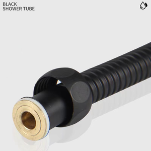 DLP 2024 nouveau style en acier inoxydable 360 Rotation anti-déflagrant <span class=keywords><strong>noir</strong></span> tuyau d'eau de <span class=keywords><strong>douche</strong></span> pour salle de bain - Product Image 3