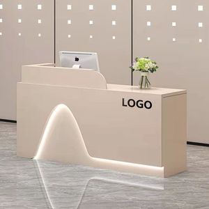 Mostrador de Recepción para Salón de Belleza, Diseño Moderno, Mostrador de Pago para Salón de Uñas - Product Image 3