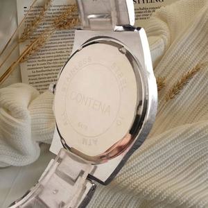 Reloj de Pulsera Deportivo Casual para Hombre 2026, con Correa de Acero Inoxidable de Dos Tonos, Esfera Azul y Función de Fecha - Product Image 5